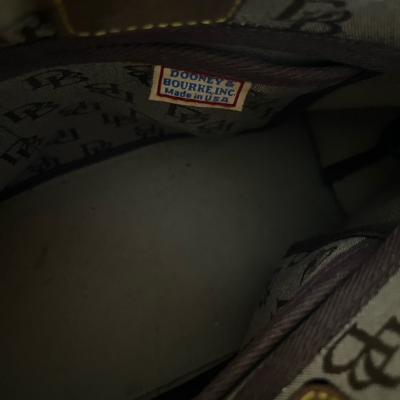 Dooney & Bourke Brown and Black Monogram Interior - Picture 3 of 4